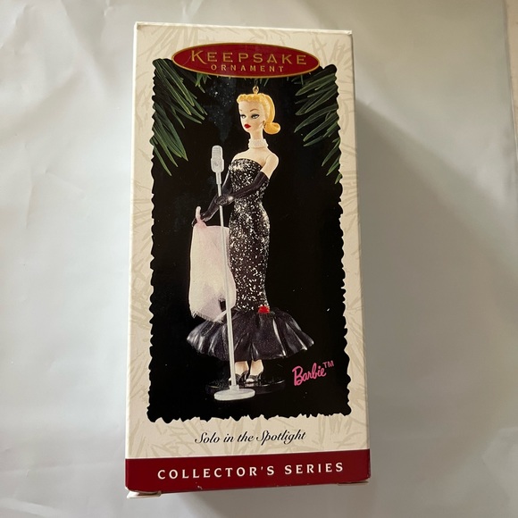 Solo in the spotlight barbie ornament hallmark barbie ornament vintage - Picture 2 of 10